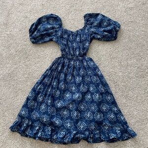 Zara girls cut out dress